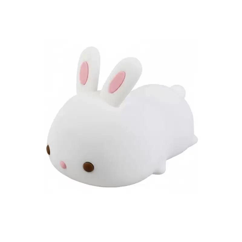 چراغ خواب خرگوش WH‑A13 روشن روی میز در شب