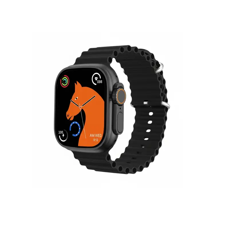 ساعت هوشمند اولترا ۲ به‌همراه ۷ بند قابل تعویض مدل P9 Ultra 2