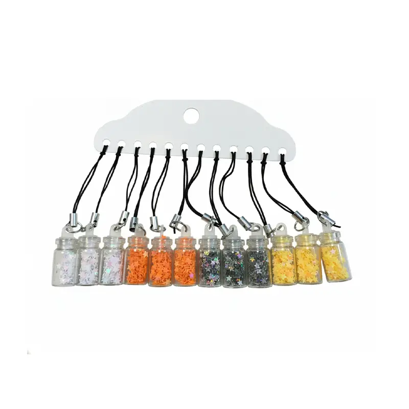 خرید آویز شیشه‌ای اکلیلی و شخصیت کارتونی رنگی