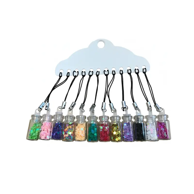 خرید آویز شیشه‌ای اکلیلی و شخصیت کارتونی رنگی